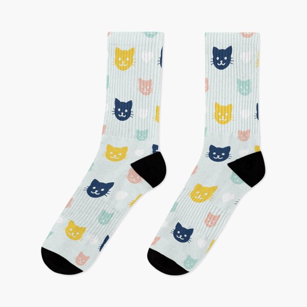 Item preview, Colorful Kitty Cat Pattern designed and sold by LightInTheDark.