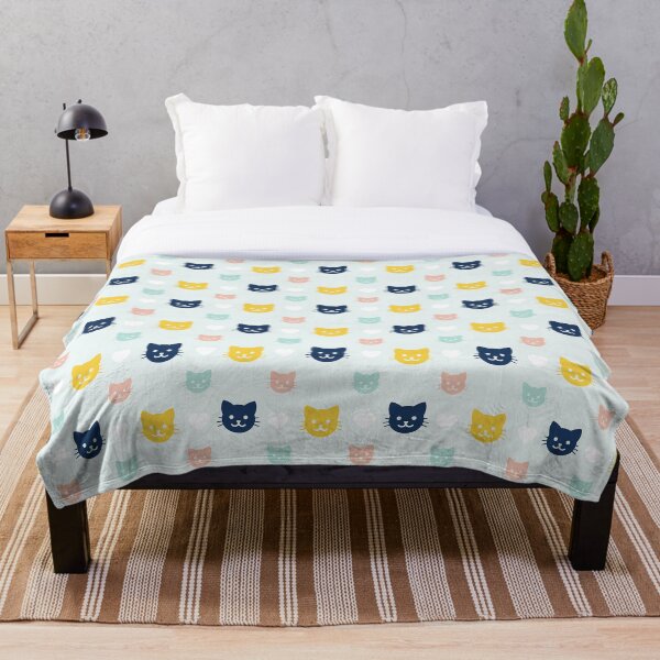 Item preview, Colorful Kitty Cat Pattern designed and sold by LightInTheDark.