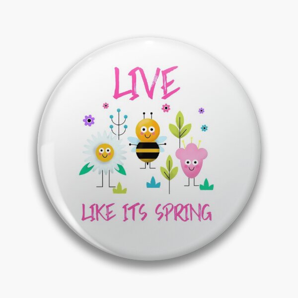 Item preview, Happy Live like its Spring  designed and sold by misskrisnov.