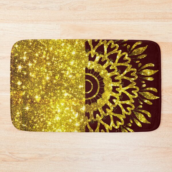 Item preview, Golden Shimmery Mandala (Solid Brown) designed and sold by Dipwins-20.