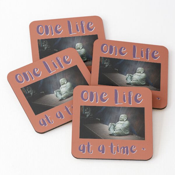 Item preview, One Life at a Time Buddha Image designed and sold by Oak Mountain.