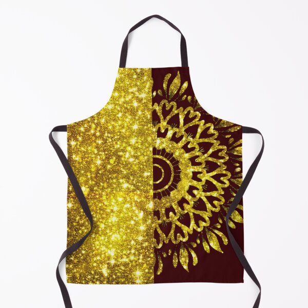 Item preview, Golden Shimmery Mandala (Solid Brown) designed and sold by Dipwins-20.