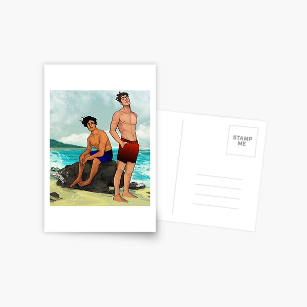 Beach - Jason & Dick Postcard