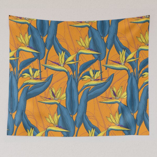 Item preview, Bird of paradise flowers designed and sold by Katerina Mitkova Kirilova.