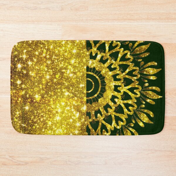 Item preview, Golden Shimmery Mandala (Green) designed and sold by Dipwins-20.