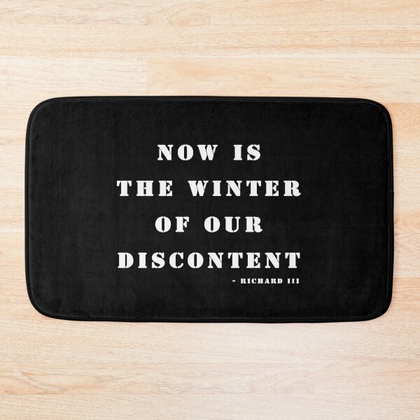 Item preview, Now is the winter of our discontent Richard III designed and sold by Stageystuff.