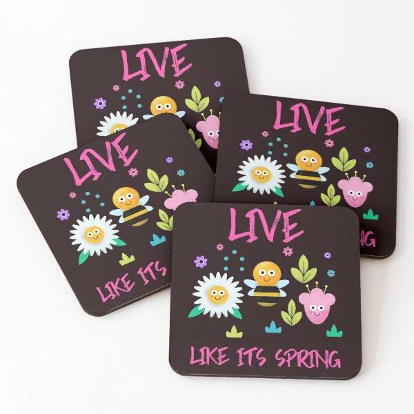 Item preview, Live like its Spring  designed and sold by misskrisnov.