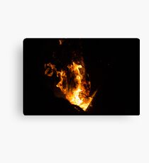 Flame Canvas Print