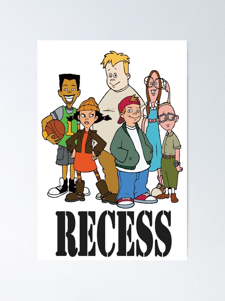 Recess Fan Art Goodies La Cour De Recre Goodies Poster By Zrxam Redbubble