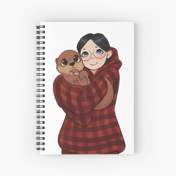 Anime Glasses Spiral Notebooks Redbubble - roblox meepcity image by yiyi