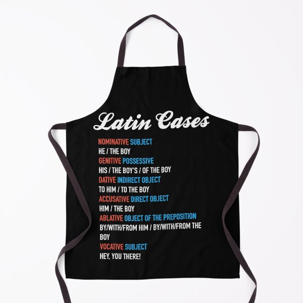 Item preview, Latin Cases - Nominative Dative Accusative Etc designed and sold by HiddenVerb.
