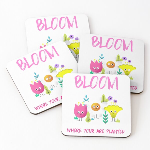Item preview, Bloom where your are planted Spring Quote designed and sold by misskrisnov.