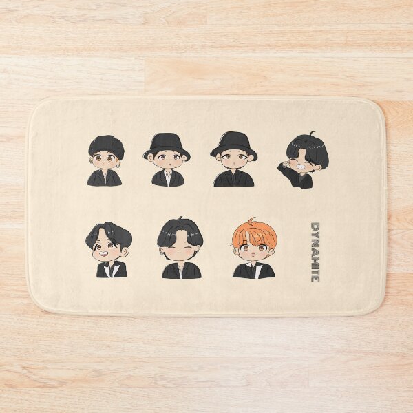 Item preview, BTS chibi pack designed and sold by Khushi Mali.