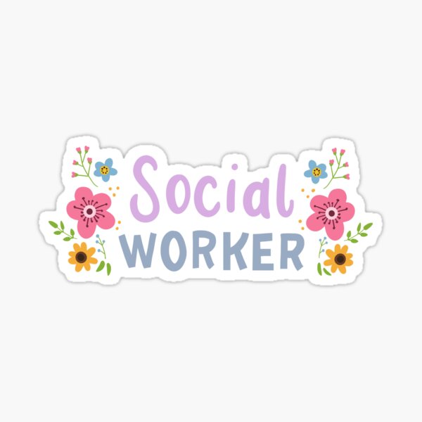 Social Worker Sticker