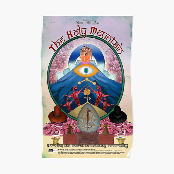 The Holy Mountain Art - La Montagne Sacrée Art Poster