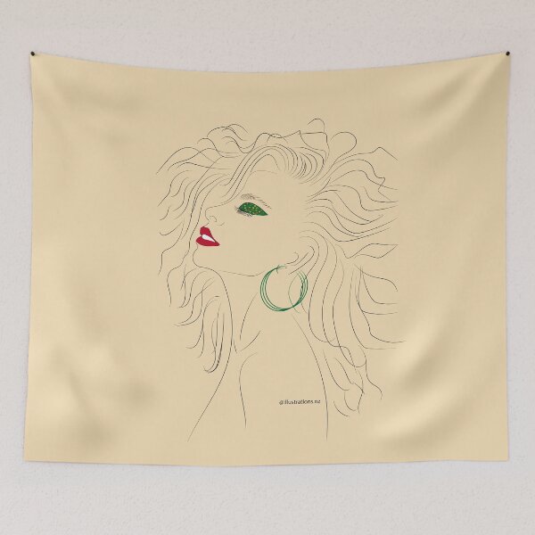 Item preview, Messy Hair, Don`t care designed and sold by illustrationsnz.