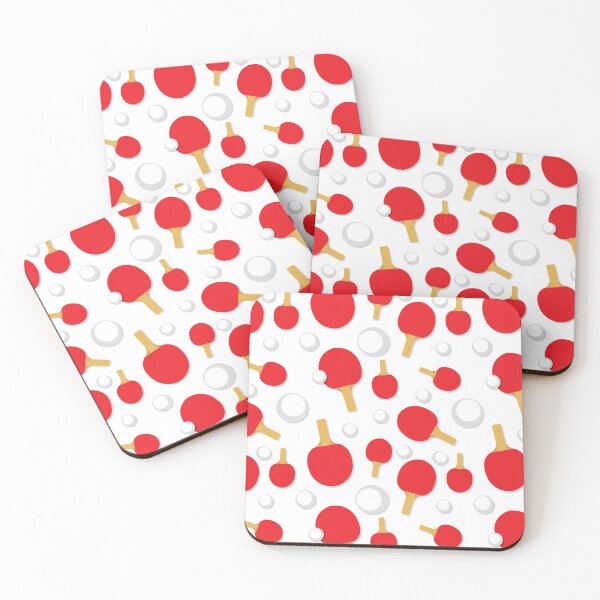 Item preview, Table Tennis Player Ping Pong Paddles Pattern designed and sold by CreativeTwins.