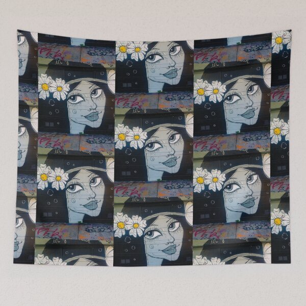 Item preview, For Cool Girls Only - San Francisco Mural designed and sold by missioncreek.