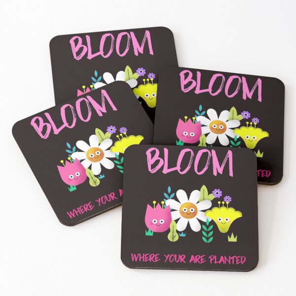 Item preview, Bloom where your are planted Spring Quote designed and sold by misskrisnov.