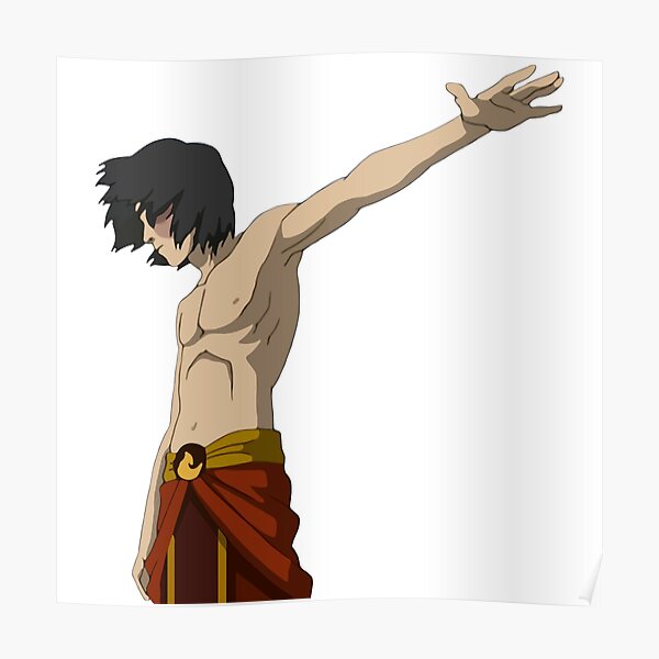 Zuko On The Beach Avatar Poster For Sale By Blueeyes374 Redbubble
