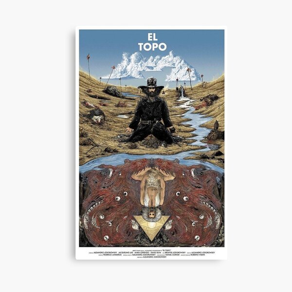 El Topo Fan Art Canvas Print