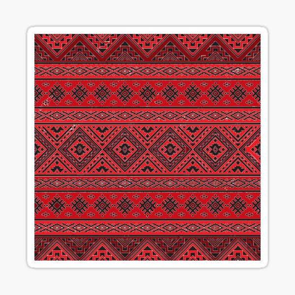Ukrainian embroidery Sticker
