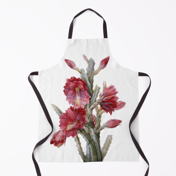 Item preview, FLOWERING CACTUS WITH RED PINK FLOWERS designed and sold by BulganLumini.