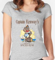 Captain Kenway's original rum Women's Fitted Scoop T-Shirt