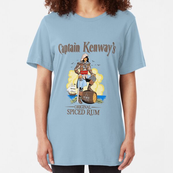 Captain Kenway's original rum Slim Fit T-Shirt