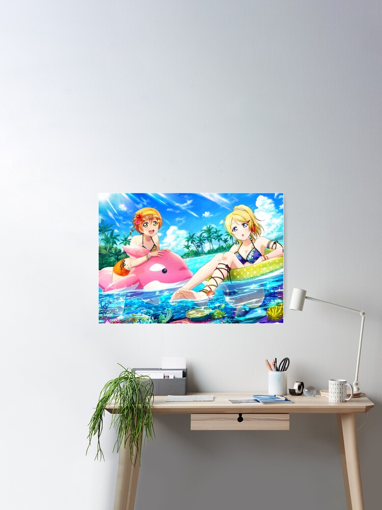Love Live! School Idol Project - By The Beach | Poster