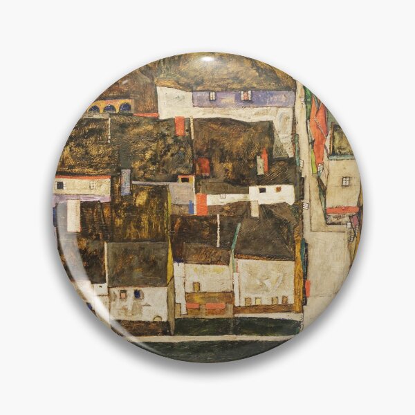 Item preview, Egon Schiele - Krumau On The Moldova Small Town Iii 1914 designed and sold by artcenter.