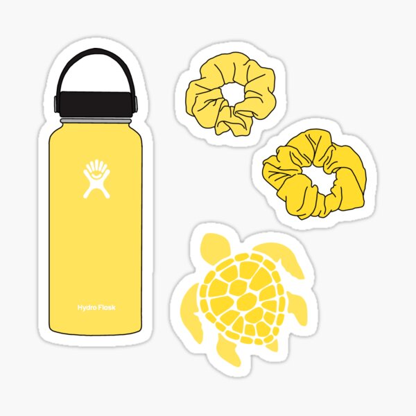 Cute stickers for yellow best sale hydro flask