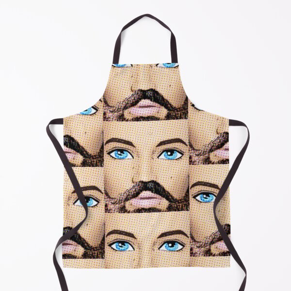 Item preview, Those Blue Eyes Though! Cool Pop Art/Doll Art! Queer Art! designed and sold by loveplasticpam.