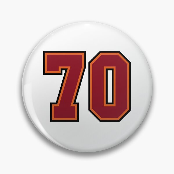 Item preview, Number 70 Sports Tampa Seventy Jersey designed and sold by HelloFromAja.