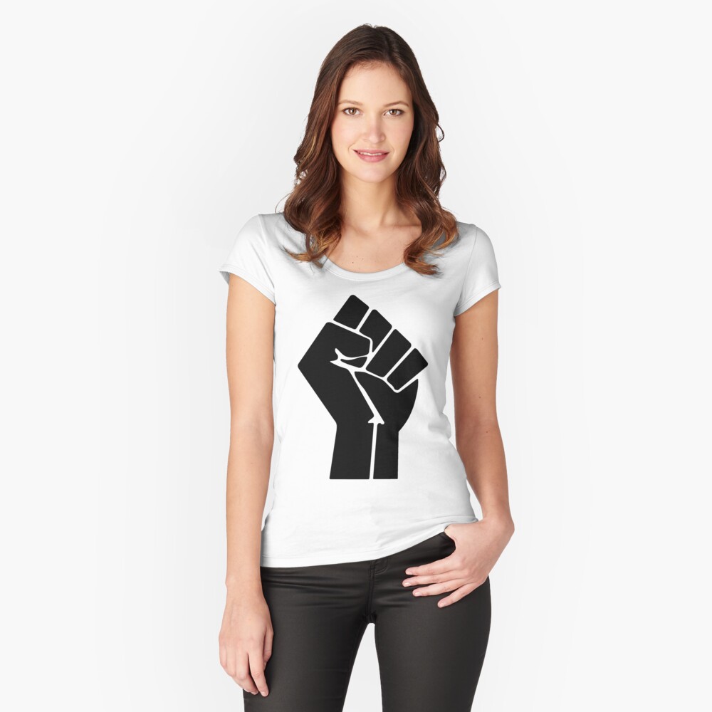 Item preview, Fitted Scoop T-Shirt designed and sold by sweetsixty.