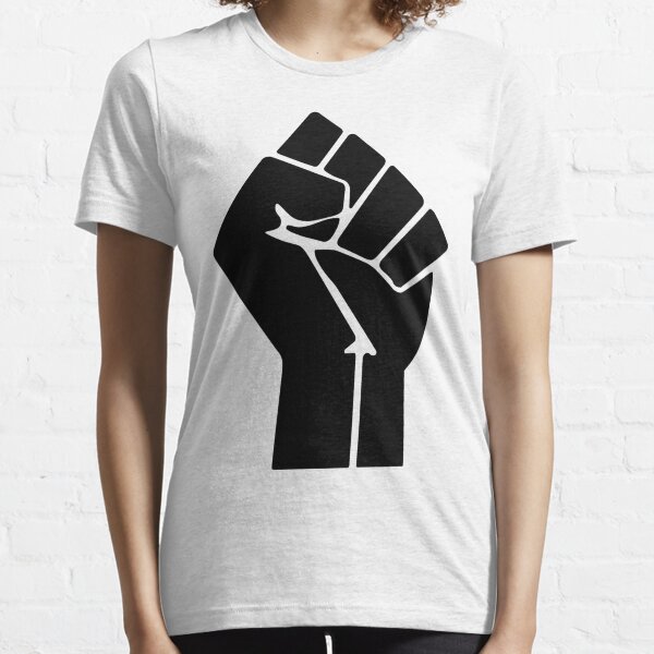 Raised Fist Black Power Symbol Essential T-Shirt