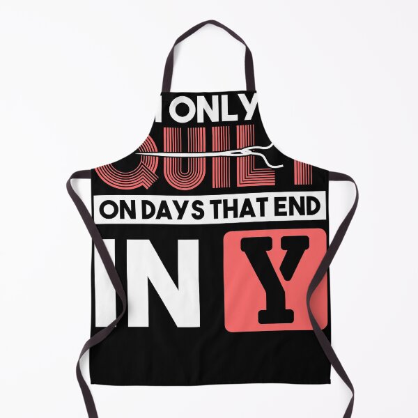 Item preview, I Only Quilt ond days that end in Y designed and sold by Grinover.
