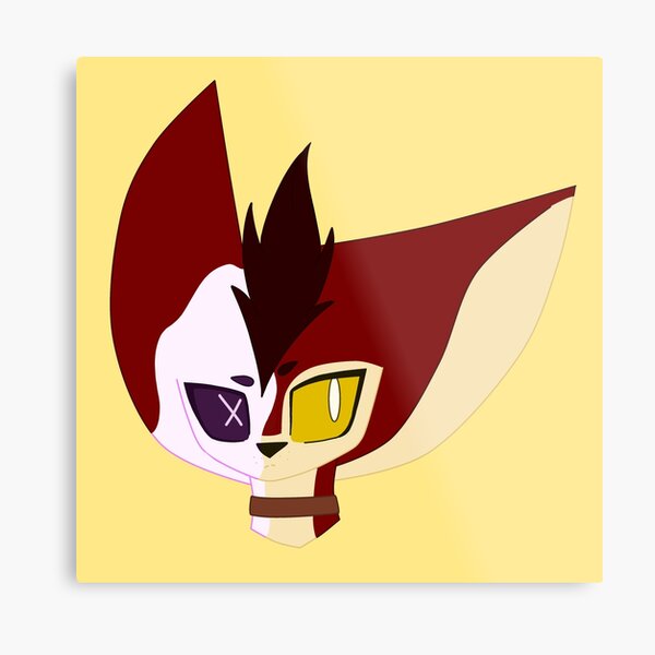 Tut/Tyler Transformation Furry Art Metal Print