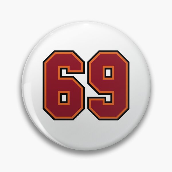Item preview, Number 69 Sports Tampa Sixty-Nine Jersey designed and sold by HelloFromAja.