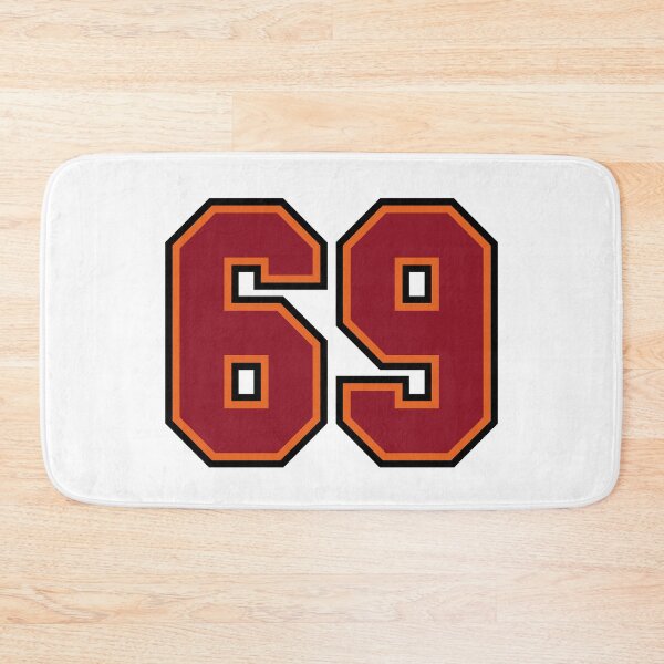 Item preview, Number 69 Sports Tampa Sixty-Nine Jersey designed and sold by HelloFromAja.