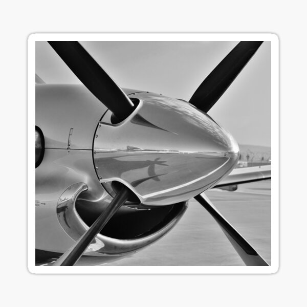 Pilatus PC12 Nose and Propellor Sticker