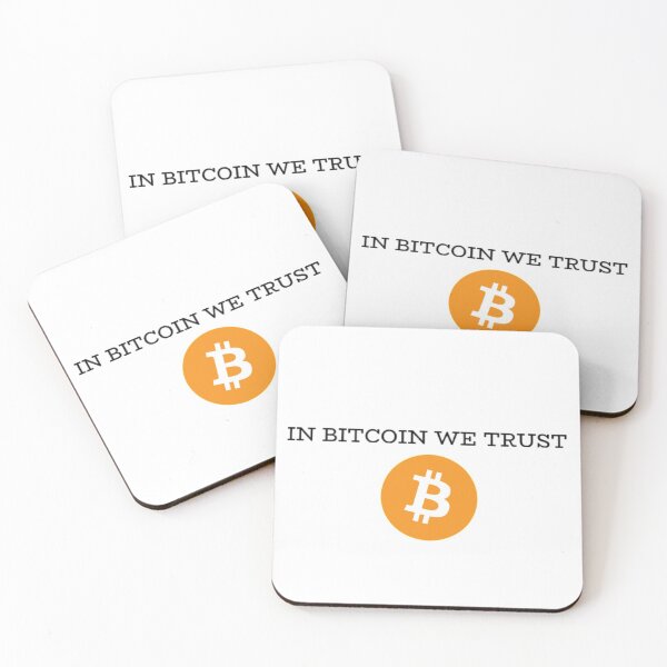 Item preview, In Bitcoin we trust designed and sold by Bouzdesigns.