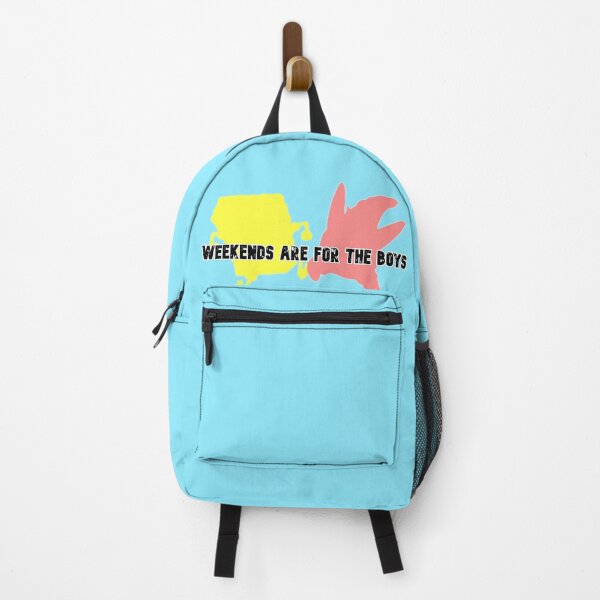 Item preview, Spongebob Squarepants and Patrick Star Weekends Are For The Boys designed and sold by everything4eva.