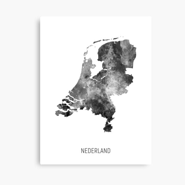 Item preview, Nederland Watercolor Map designed and sold by MICHAEL TOMPSETT.