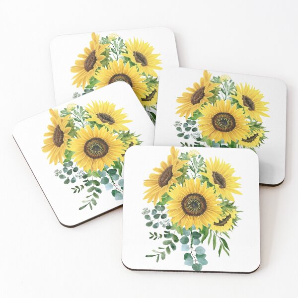 Item preview, Elegant Sunflower Bouquet designed and sold by BlushPearls.