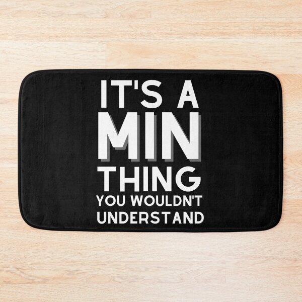 Item preview, Min - Korean Last Name designed and sold by theKoreanRage.