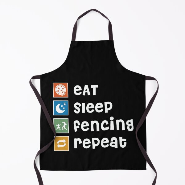 Item preview, Fencing. Eat. Sleep. Repeat designed and sold by orlumbuspirate.