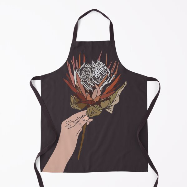 Item preview, Hand Holding a Protea Flower Drawing by Design by Cheyney designed and sold by designbycheyney.