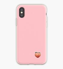 Vinilo o funda para iPhone Emoji de durazno