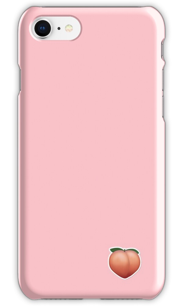 peach emoji plush